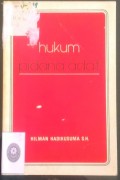 Hukum Pidana Adat Tahun 1979