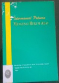 Intermanual Putusan Mengenai Hukum Adat Tahun 1996