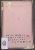 Segi-Segi Hukum Peraturan Perkawinan Tjampuran  Tahun 1973