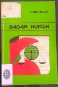 Badan Hukum Tahun 1987