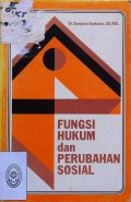 FUNGSI HUKUM DAN PERUBAHAN SOSIAL TAHUN 1981