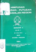 HIMPUNAN PUTUSAN-PUTUSAN PENGADILAN NEGERI TAHUN 1984