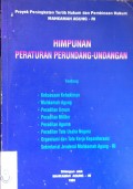 HIMPUNAN PERATURAN PERUNDANG-UNDANGAN TAHUN 1993