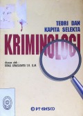 TEORI DAN KAPITA SELEKTA KRIMINOLOGI TAHUN 1992