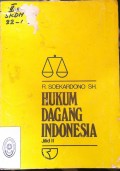 HUKUM DAGANG INDONESIA JILID II TAHUN 1981