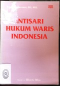 INTISARI HUKUM WARIS INDONESIA TAHUN 1990