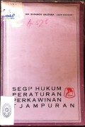 SEGI2 HUKUM PERATURAN PERKAWINAN TJAMPURAN TAHUN 1973