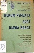 HUKUM PERDATA ADAT DJAWA BARAT TAHUN 1967