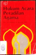 HUKUM ACARA PERADILAN AGAMA TAHUN 1991
