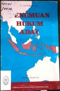 PENEMUAN HUKUM ADAT TAHUN 1981