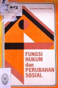 FUNGSI HUKUM DAN PERUBAHAN SOSIAL TAHUN 1981