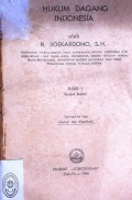 HUKUM DAGANG INDONESIA DJILID I (BAGIAN KEDUA) TAHUN 1964