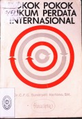 POKOK-POKOK HUKUM PERDATA INTERNASIONAL TAHUN 1976