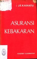 ASURANSI KEBAKARAN TAHUN 1970