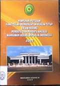 HIMPUNAN PUTUSAN YANG TELAH BERKEKUATAN HUKUM TETAP DALAM BIDANG PERDATA DAN PERDATA KHUSUS MAHKAMAH AGUNG REPUBLIK INDONESIA JILID 2 TAHUN 2009