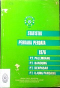 STATISTIK PERKARA PERDATA TAHUN 1976 PT PALEMBANG, PT BANDUNG, PT DENPASAR, PT UJUNG PANDANG TAHUN 1976