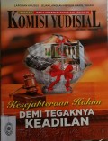 MAJALAH MEDIA INFORMASI HUKUM DAN PERADILAN KOMISI YUDISIAL TAHUN 2013