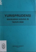 YURISPRUDENSI MAHKAMAH AGUNG RI TAHUN 2000